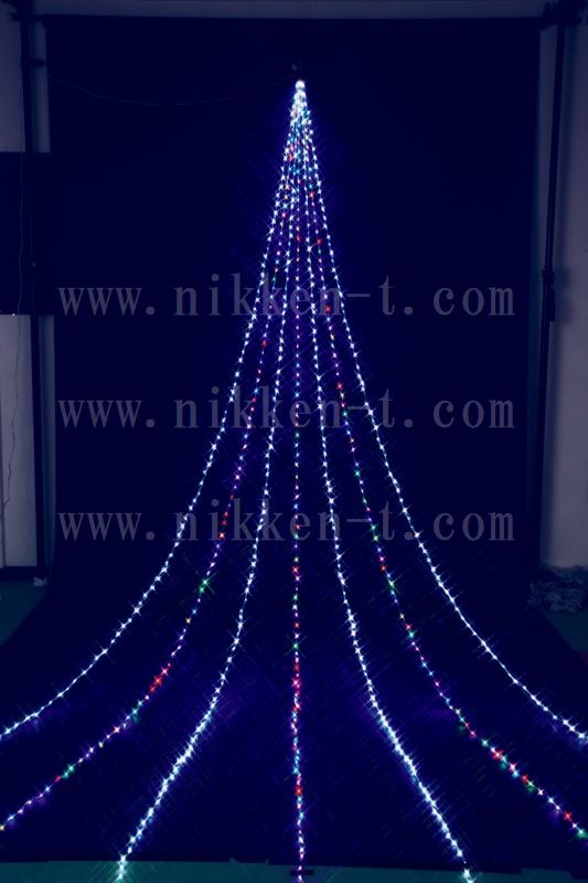 ドレープライト イルミネーション ホワイト 約５ｍ ナイヤガラライト 屋外使用可 新モデル/1年間保証】LEDイルミネーション ドレープナイアガラライト