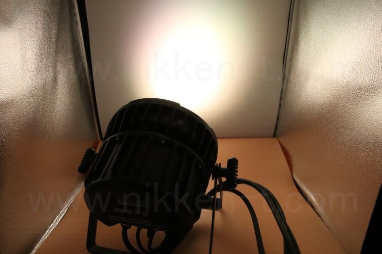 DMX対応 LED PARライト 150W RGBW(4in1) 18灯 照射角15°・25°・40° 購入時選択 ※電源コード付属
